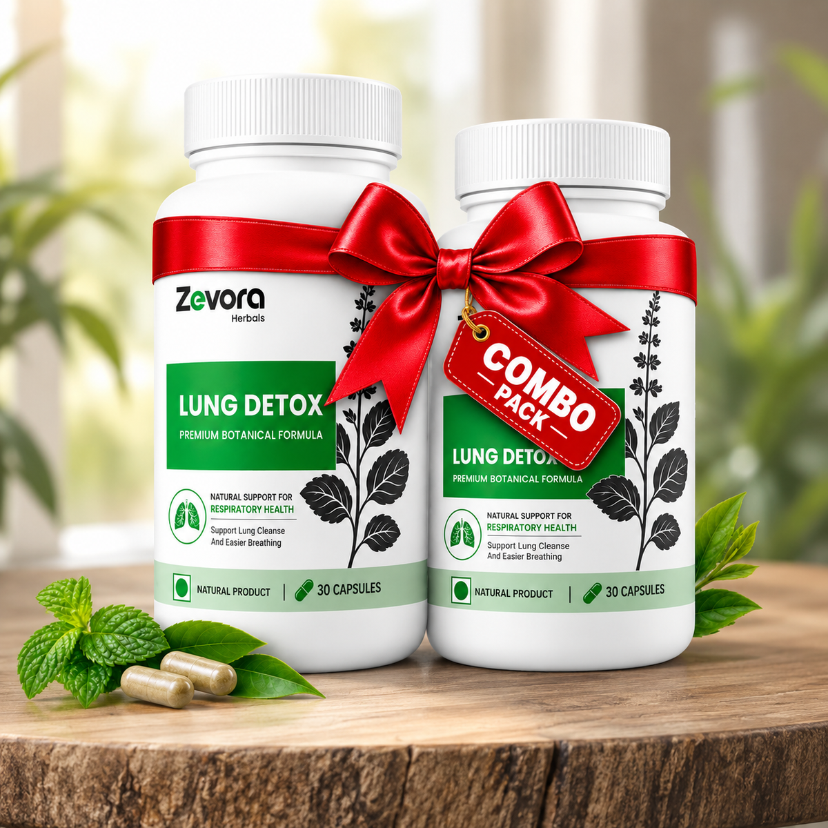 Zevora Lung Detox 2 Combo Pack